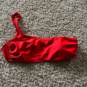 Red bikini top